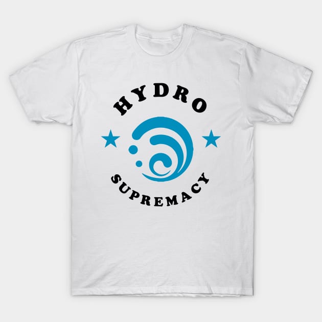 Hydro supremacy - Genshin Impact T-Shirt by Oricca